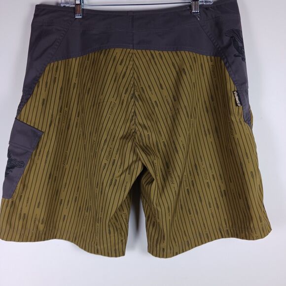 Allyance Men's Shorts Size 38 Cargo Pocket Olive Gray - Picture 4 of 14